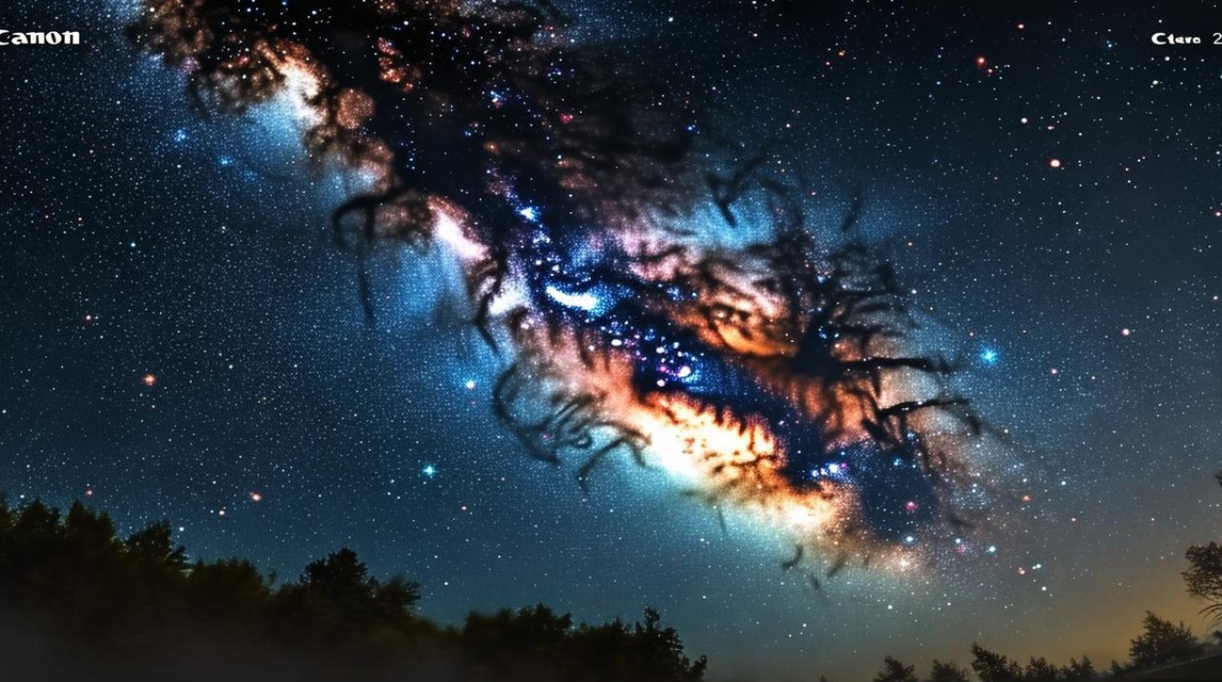 佳能相机拍摄星空，曝光参数与对焦技巧如何设置才能拍出清晰银河？-第3张图片-辉镜摄影